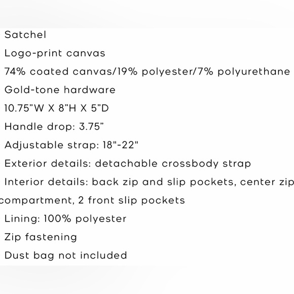 Michael Kors Small Emilia satchel purse bag black - Picture 10 of 10